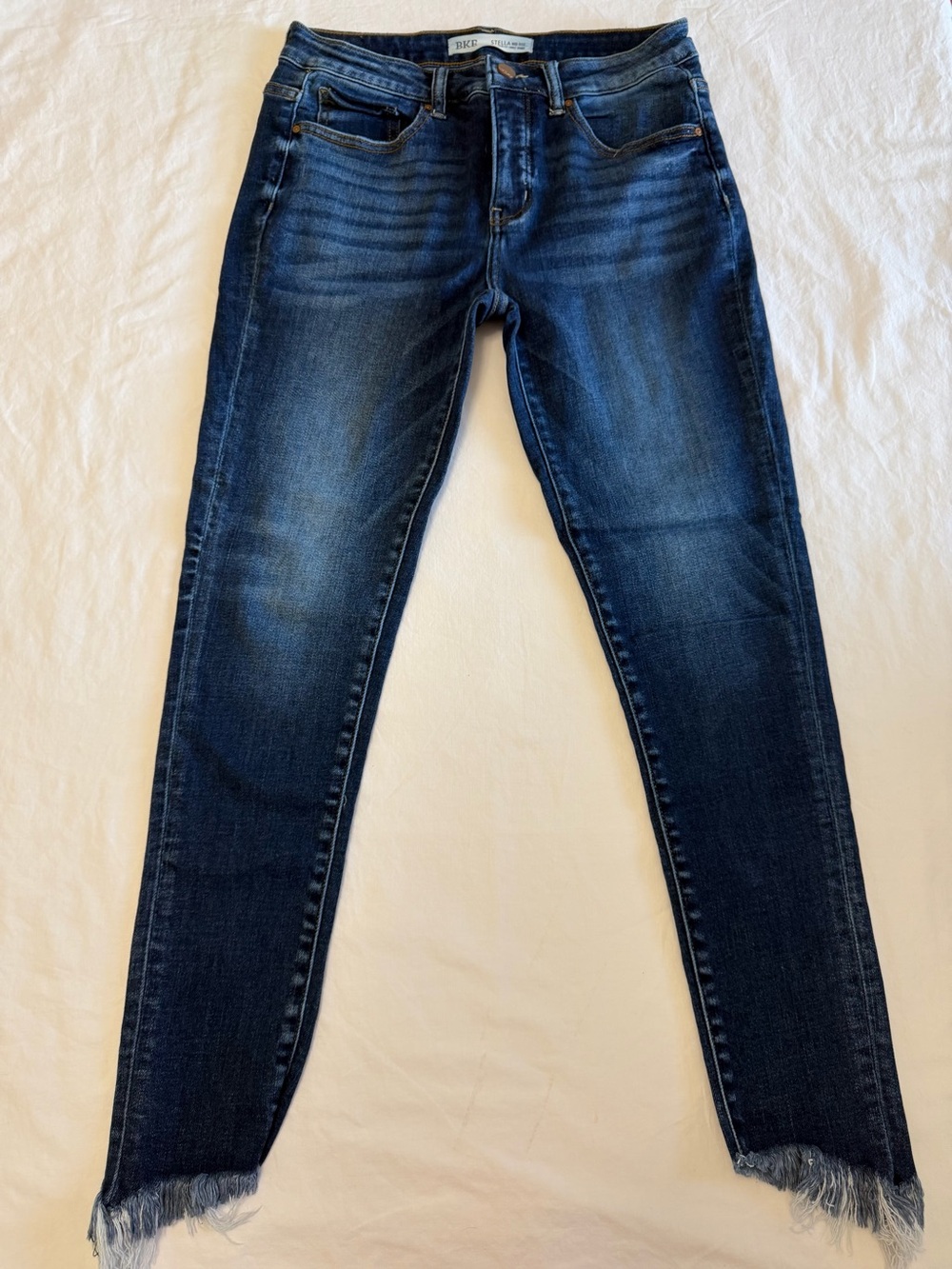 BKE Stella Mid-Rise Skinny Jeans Sz 28; 27” inseam